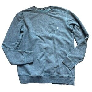 Men’s The North Face Sweatshirt Crew Neck Large Green